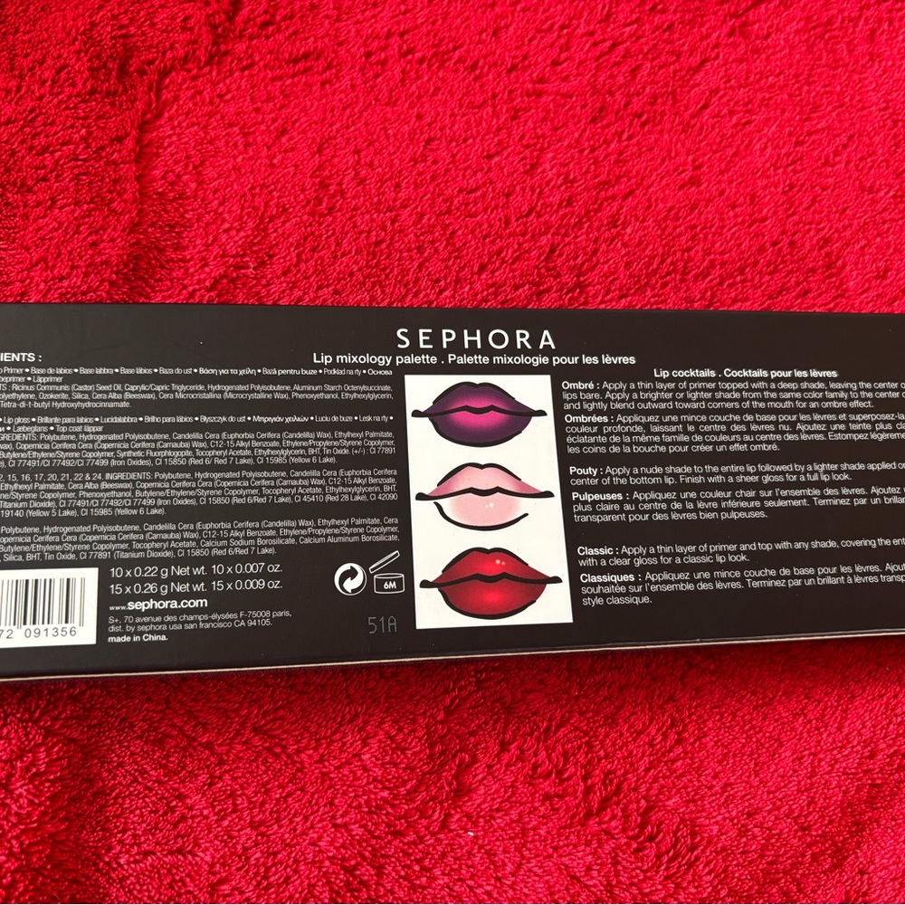 Lip Mixology Palette